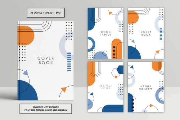 Abstract Trendy Geometric Cover Template