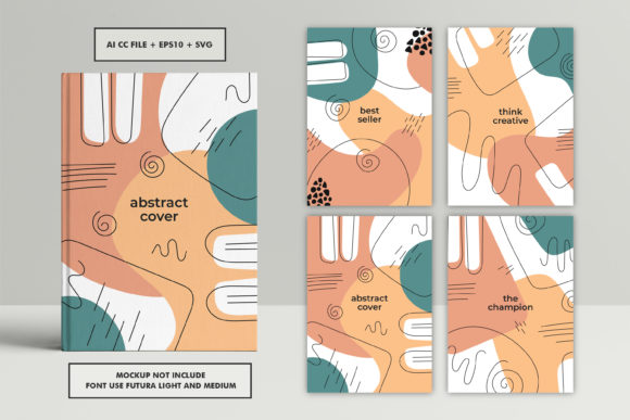 Abstract Trendy Universal Cover Template