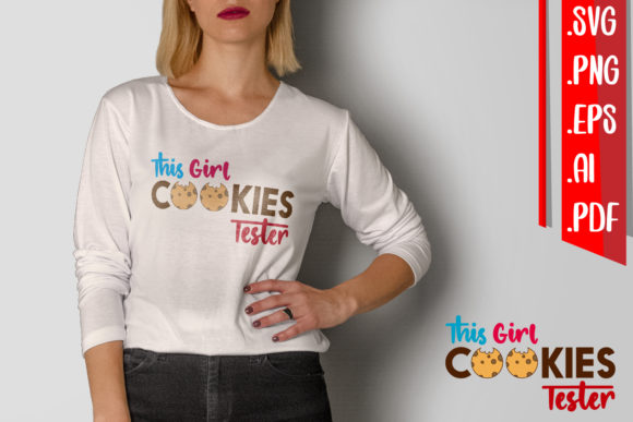 Girl Cookies Tester: Graphics and Crafts in One