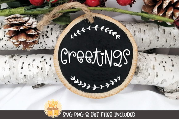 Greetings - Christmas Ornament Graphics and Crafts