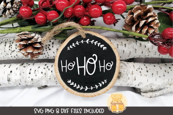 Ho Ho Ho - Ornament Design Graphics