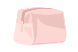 Makeup Bag Mockup for Crafts and Designs Amp