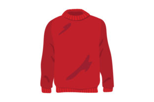 Men's Christmas Sweater Mockup for Crafts and Beauty Amp