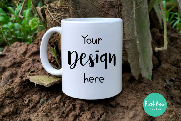 Mug Mockup in a Mud