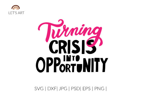 Turning Crisis into Opportunity SVG: Graphics and Illustrations for Real Content Publishing