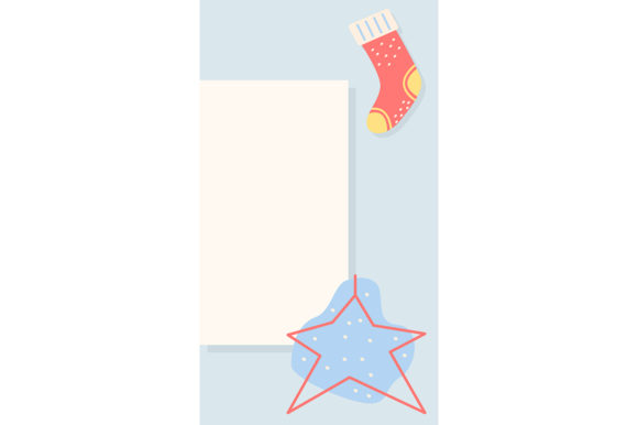 Winter Holiday Greeting Template: Graphics for Branding